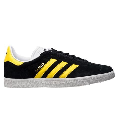 adidas zwart geel|Adidas gazelle broek.